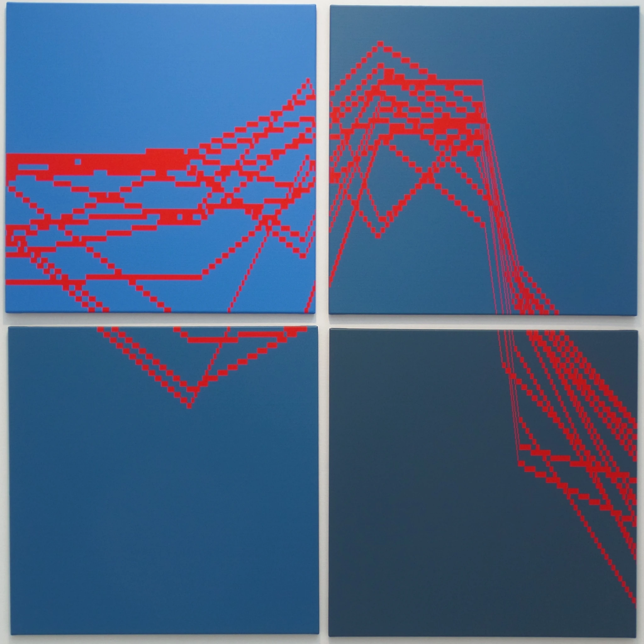 Vera MOLNAR_de l'imprimante au pinceau_ste victoire 1989_2015.JPG
