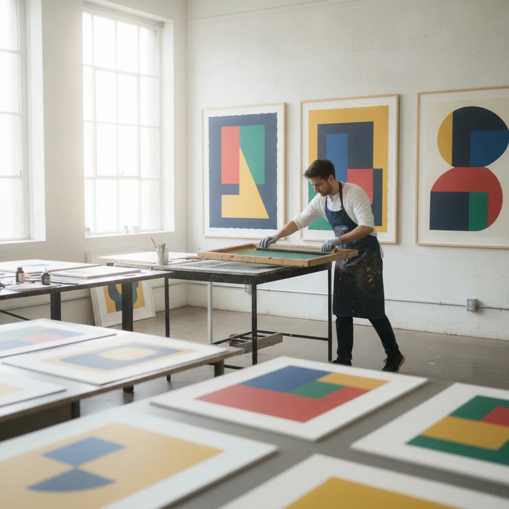 Sérigraphie originale, définition et critères d'achat - serigraphie originale definition